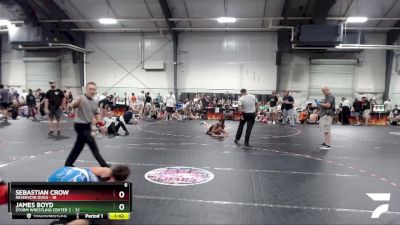 170 lbs Semis (4 Team) - Sebastian Crow, Reservoir Dogs vs James Boyd, Storm Wrestling Center 2