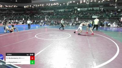 128 lbs Consi Of 16 #1 - David Butenewicz III, Delsea vs Joseph Rigoglioso, Garfield