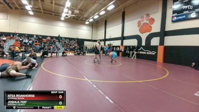 285B Round 2 - Joshua May, Natrona County vs Atsa Roanhorse, Wyoming Indian