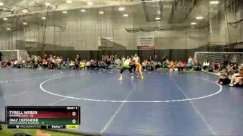 152 lbs Round 2 (4 Team) - Diaz Defender, South Dakota Blizzard vs Tyrell Weber, Wyoming Gold