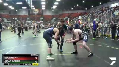 220 lbs Semifinal - Joshua Beach, Bear Attack WC vs Abram Dutcher, TK WC