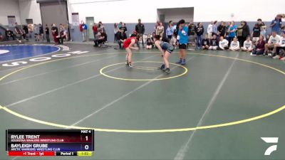 136 lbs Rr2 - Bayleigh Grube, Arctic Warriors Wrestling Club vs Rylee Trent, Soldotna Whalers Wrestling Club