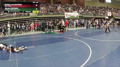 83 lbs Champ. Round 1 - Ikaika Alcantara, Gold Rush vs Zelin Kamanu, LV Bear Wrestling Club