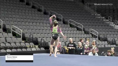 Reese Baker - Floor, Dream Xtreme - 2022 Elevate the Stage Toledo presented by Promedica