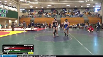 195 lbs Quarterfinal - Mason Walsh, Carlsbad vs Evan Daley, Redwood