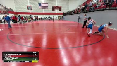 126 lbs Round 5 - Logan Vorachard, Grapevine vs Chance Blake, Weatherford