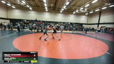 165C Round 2 - Ryan Axtell, Thermopolis vs Briley Tetschner, Lockwood