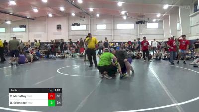 160 lbs Pools - Carson Mahaffey, Ohio Gold vs D`Marion Erlenbeck, Michigan Mayhem