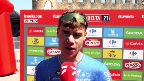 Fabio Jakobsen 'Gonna Try' In 500m Uphill Vuelta Sprint Finish