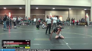 75 lbs Round 4 (6 Team) - Colton Louderback, Elite Athletic Club vs Eric Delgado, Contenders Wrestling Academy Green