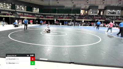 120 lbs Consi Of 8 #1 - Jimmy Guzman, Episcopal (TX) vs Calvin Werden, Western Reserve Academy