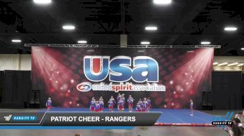 Patriot Cheer - Rangers [2022 L2 Junior - D2 Day 1] 2022 USA Utah Winter Challenge