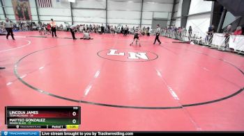 110 lbs Rd# 4- 2:00pm Friday Final Pool - Matteo Gonzalez, Minion Black vs Lincoln James, Team Michigan
