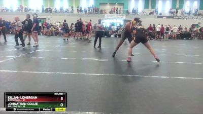 190 lbs Round 1 (6 Team) - Killian Lonergan, BHWC Duval vs Johnathan Collie, Bulldog WC