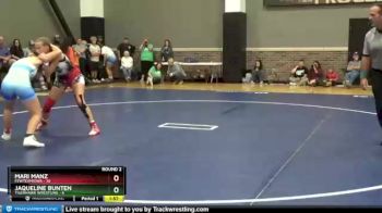 142 lbs Round 2 (6 Team) - Mari Manz, FEWTeamIowa vs Jaqueline Bunten, TigerHawk Wrestling