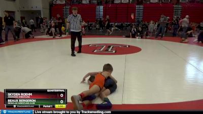 55 lbs Cons. Round 2 - Jonathan Bellis, Tiger Youth Wrestling vs Owen Chandler, Arab Youth Wrestling