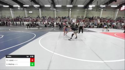 141 lbs Rr Rnd 2 - Damian Lopez, Monte Vista Takedown Club vs Vincent Molina, Aztec Wrestling Independent