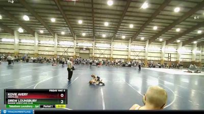 48 lbs Semifinal - Drew Lounsbury, Ravage Wrestling Club vs Kovie Avery, Westlake