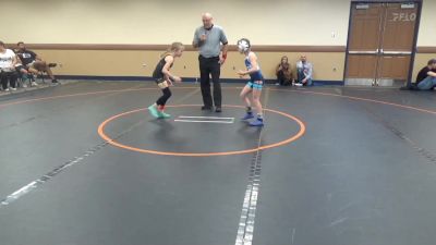 60 lbs Rr Rnd 4 - Abby Hillman, OMP Girls vs REAGAN BROWN, Phoenix Girls Blue