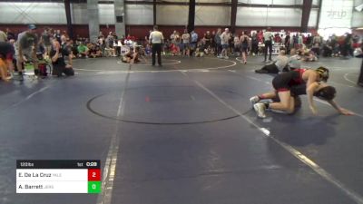 120 lbs Semifinal - Ethan De La Cruz, Yale Street vs Anthony Barrett, Jersey 74