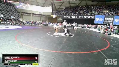 1A 113 lbs Quarterfinal - Eliuth Serra, Connell vs Jorey Johnson, Mount Baker