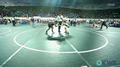 100 lbs Consi Of 4 - Liam Boylan, Norman Grappling Club vs Alijeh Wright, Okmulgee