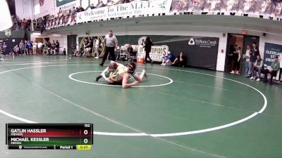 132 lbs Cons. Round 3 - Gatlin Hassler, Midview vs Michael Kessler, Medina