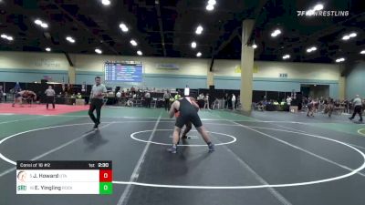 235 lbs Consi Of 16 #2 - James Howard, Texas - Arlington vs Ethan Yingling, Slippery Rock