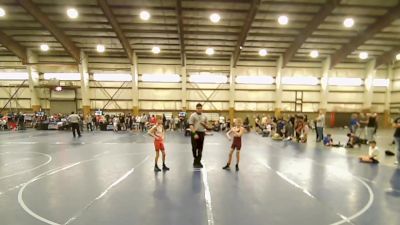 70 lbs Quarterfinal - Kasen Adams, Morgan Wrestling Club vs RAllen Kay, Team Prestige