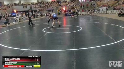AA 160 lbs Cons. Round 3 - Matthew Schutt, Hillsboro vs Camron Isabel, Wilson Central