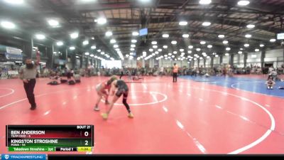 110 lbs Rd# 9- 2:15pm Saturday Final Pool - Kingston Stroshine, POWA vs Ben Anderson, Team Ohio