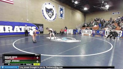 160 lbs 7th Place Match - Pedro Jimenez, Shafter vs Edgar Ortiz, Madera South