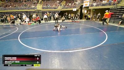 70 lbs Cons. Round 3 - Brantley Reid, Gold Rush vs Maddx Ihde, Uintah Wrestling