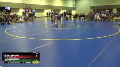 135 lbs Round 3 (6 Team) - Holly Sanders, Head Hunters vs Alexis Mazura, MXW - RAW