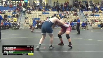 285 lbs 7th Place Match - Sean Jewett, St. Mary`s Ryken vs Alex Fletcher, St. James School