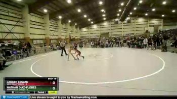 45 lbs Semis & Wb (16 Team) - JAGGER COWAN, West Coast Riders vs Nathan Diaz-Flores, Warriors Of Christ