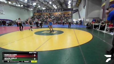 144 Boys Semifinal - Devon Wells, Granite Hills vs Marcus Caro, Rancho Bernardo