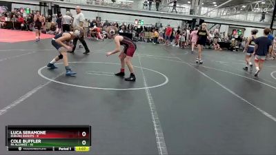 88 lbs Round 5 (6 Team) - Cole Buffler, PA Alliance vs Luca Seramone, Dueling Bandits