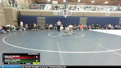 50 lbs Quarterfinal - Rocky Cullison, Lil Mavs Wrestling vs Dallas Nelson, Homedale WC