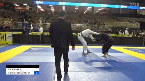 GRANT E NICHOLS vs RICARDO LUIS FERNANDO SILVA DO N 2024 Pan Jiu Jitsu IBJJF Championship