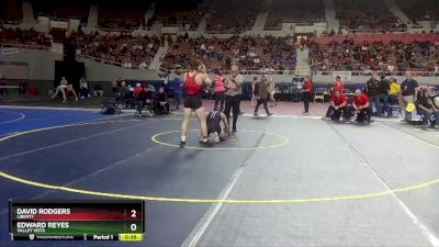 D1-150 lbs 3rd Place Match - David Rodgers, Liberty vs Edward Reyes, Valley Vista