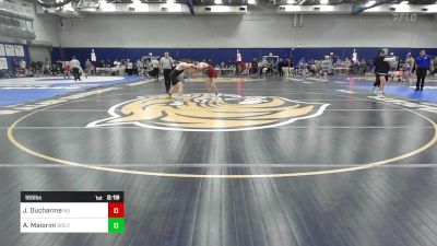 165 lbs Round Of 16 - Joshua Ducharme, Norwich vs Andrew Maiorini, Wesleyan