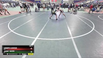 145 lbs Cons. Round 2 - Avery White, IA vs Joseph Lohmar, WI