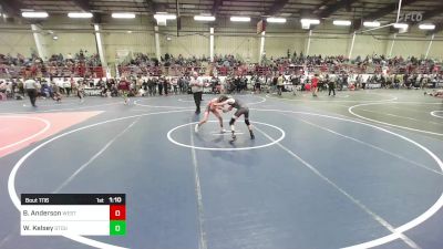 74 lbs Rr Rnd 2 - Braedyn Anderson, Western Colorado WC vs Wilder Kelsey, Stout Wr Ac