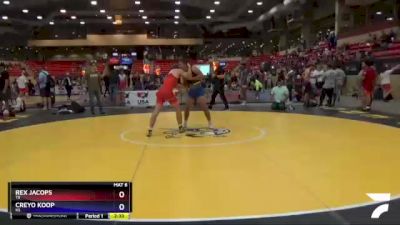 160 lbs Cons. Round 5 - Rex Jacops, TX vs Creyo Koop, KS