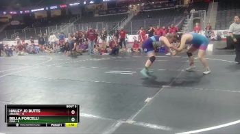 W 180 lbs Round 2 (4 Team) - Bella Porcelli, Iowa vs Hailey Jo Butts, Arizona