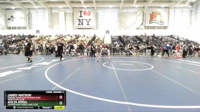 138 lbs Cons. Round 2 - Jared Watson, Odessa-Montour/Watkins Glen Wrestling Club vs Kolya Krisa, Journeymen Wrestling Club