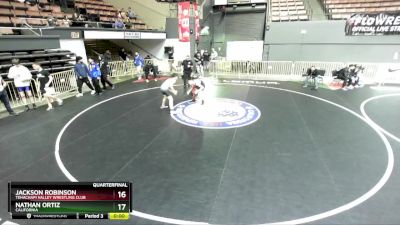 114 lbs Cons. Round 4 - Adam Alvarez, Team Selma Wrestling Club vs Kane Diaz, Blazers Wrestling Club