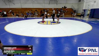 160 B Round 1 - Gunnar Neal, Poway Wrestling vs Armando Lucio, Valiant Wrestling