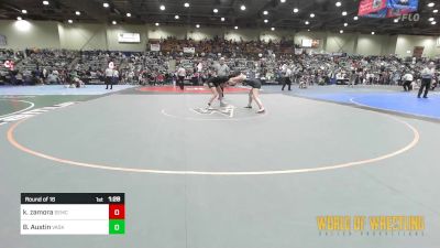 135 lbs Round Of 16 - Kristal Zamora, Salem Elite Mat Club vs Baya Austin, Vasky Bros